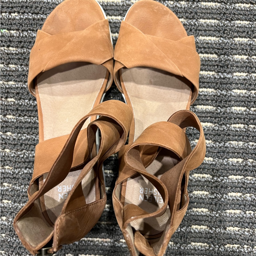 Eileen Fisher Suede Sandals